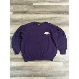 Vintage Galt Crew Embroidered Truck Logo Purple Crewneck Retro Y2K - Men’s Large